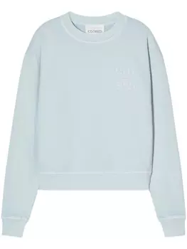 Закрытая толстовка из органического хлопка Closed, синий