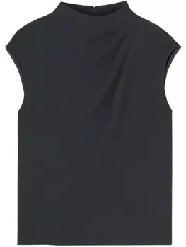 Закрытая высокая эффектная драпировка Closed, зеленый