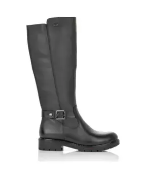 Закрытые ботильоны Rieker, черный