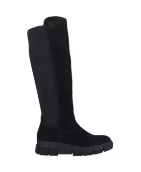 Закрытые ботильоны женские. Rieker, черный