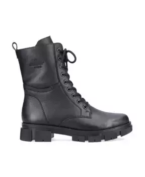 Закрытые ботильоны женские. Rieker, черный