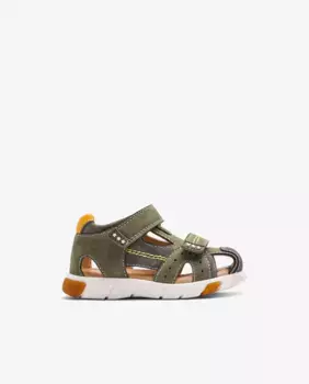 Закрытые детские сандалии с нескользящей подошвой Conguitos, цвет Kaki