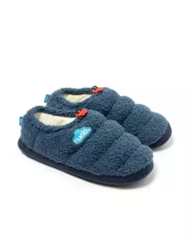 Закрытые домашние тапочки унисекс на резиновой подошве Nuvola, синий