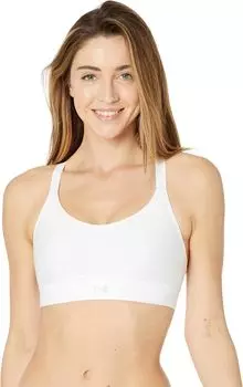 Закрытый бюстгальтер Infinity Mid Under Armour, цвет White/White/Halo Gray