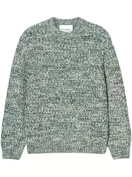 Закрытый свитер, связанный мулине Closed, зеленый