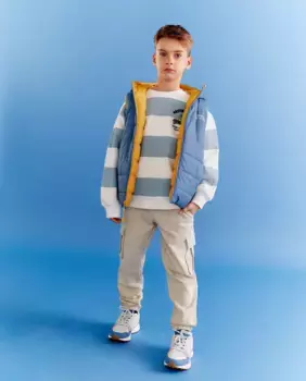 Закрытый свитшот для мальчика Kids El Corte Ingls, синий