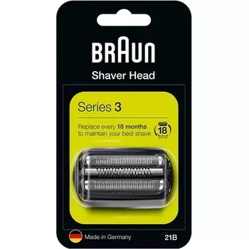 Замена черной бритвы Series 3 21B, Braun