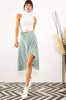 Замененная юбка Olalook, зеленый