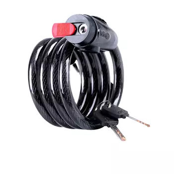 Замок для велосипеда Yuema, замок для горного велосипеда, велосипедный противоугонный замок, замок лезвия C-класса, аккумуляторный замок, расширенный черный 8126