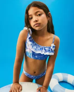 Замороженное бикини девушки Kids El Corte Ingls, тёмно-синий