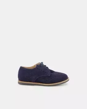Замша Блюхер со шнурками Coconut El Corte Ingls, темно-синий