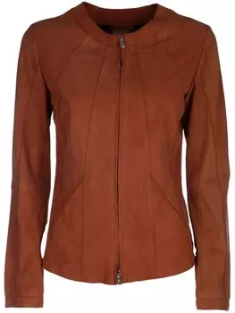 Замшевая куртка D'amico, коричневый