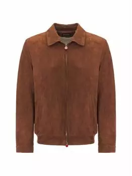 Замшевая куртка Kiton