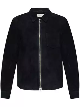 Замшевая куртка Officine Generale, синий