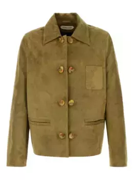 Замшевая куртка Osterly Namacheko, зеленый