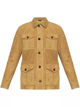 Замшевая куртка TOM FORD, нейтральный