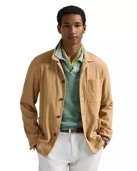 Замшевая куртка Utility Polo Ralph Lauren, коричневый/бежевый
