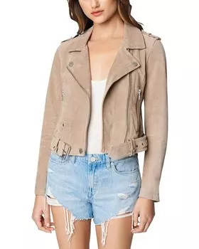 Замшевая мотокуртка BLANKNYC, коричневый/бежевый