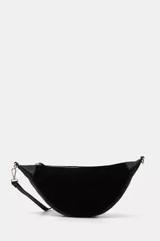 Замшевая сумка Answear.Lab, черный
