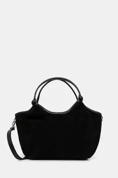Замшевая сумка Answear.Lab, черный