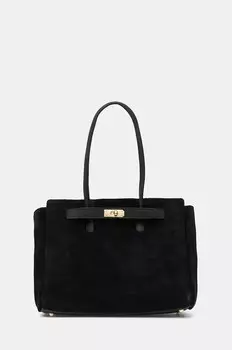 Замшевая сумка Answear.Lab, черный