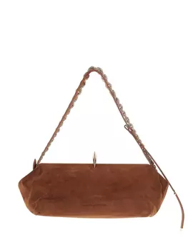 Замшевая сумка через плечо Benedetta Bruzziches Sophia, коричневый