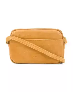 Замшевая сумка через плечо для телефона Margot, цвет Tan