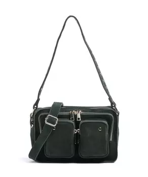 Замшевая сумка через плечо ellie из матовой телячьей кожи Nnoo, зеленый