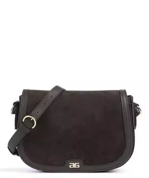 Замшевая сумка через плечо Rosalia из матовой яловой кожи Abro, коричневый