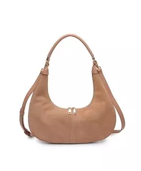 Замшевая сумка через плечо Teresa Moda Luxe, цвет Natural