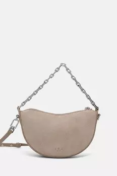 Замшевая сумка IRO, бежевый
