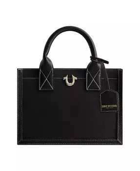 Замшевая сумка-тоут Modern Edge True Religion, зеленый