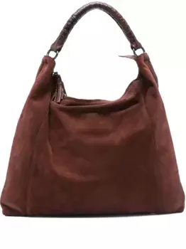 Замшевая сумка-тоут Reptile's House, коричневый