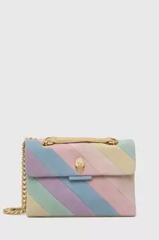 Замшевая сумочка Kurt Geiger London, мультиколор