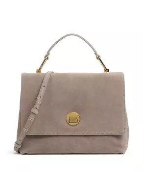 Замшевая сумочка liya из матовой кожи Coccinelle, коричневый