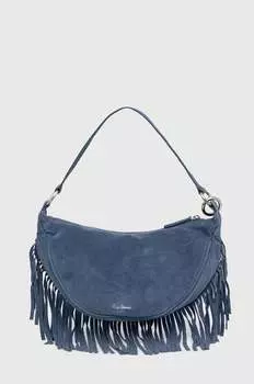 Замшевая сумочка Pepe Jeans, синий
