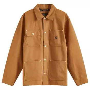 Замшевое пальто мичиган Carhartt Wip, коричневый