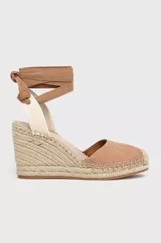 Замшевые эспадрильи EFEMINA Aldo, коричневый