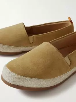 Замшевые эспадрильи MULO, бежевый