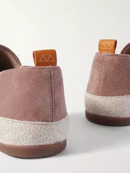 Замшевые эспадрильи MULO, розовый