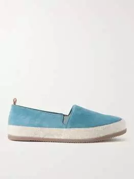 Замшевые эспадрильи Mulo, синий