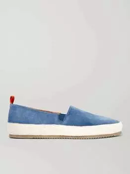 Замшевые эспадрильи Mulo, синий