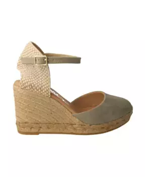 Замшевые эспадрильи на танкетке Gaimo, мультиколор