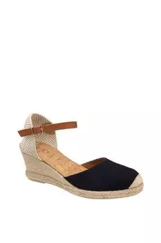 Замшевые эспадрильи 'Rhea' на танкетке Ravel, синий