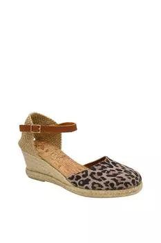 Замшевые эспадрильи 'Vista' на танкетке Ravel, мультиколор