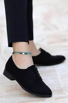 Замшевые балетки Daily Anatomical Women's Daily Ballerina 8328-103 AYAKLAND, черный