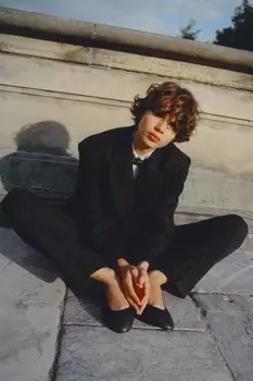 Замшевые балетки H&M, черный