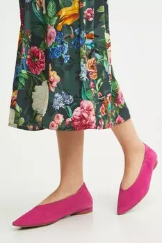 Замшевые балетки Medicine, розовый