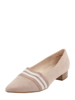 Замшевые балетки PETER KAISER, бежевый