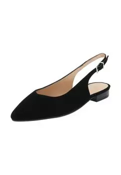 Замшевые балетки PETER KAISER, черный